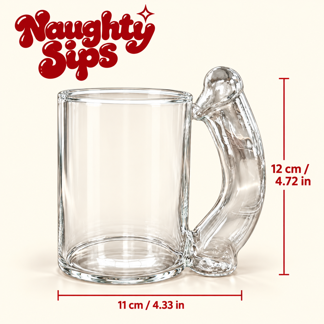 Naughty Sips™ Glass